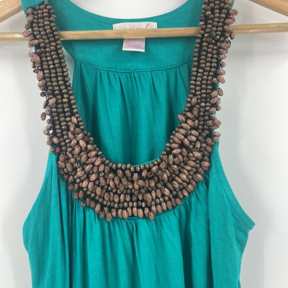 Wet Seal beaded sundress boho style large - Picture 11 of 14